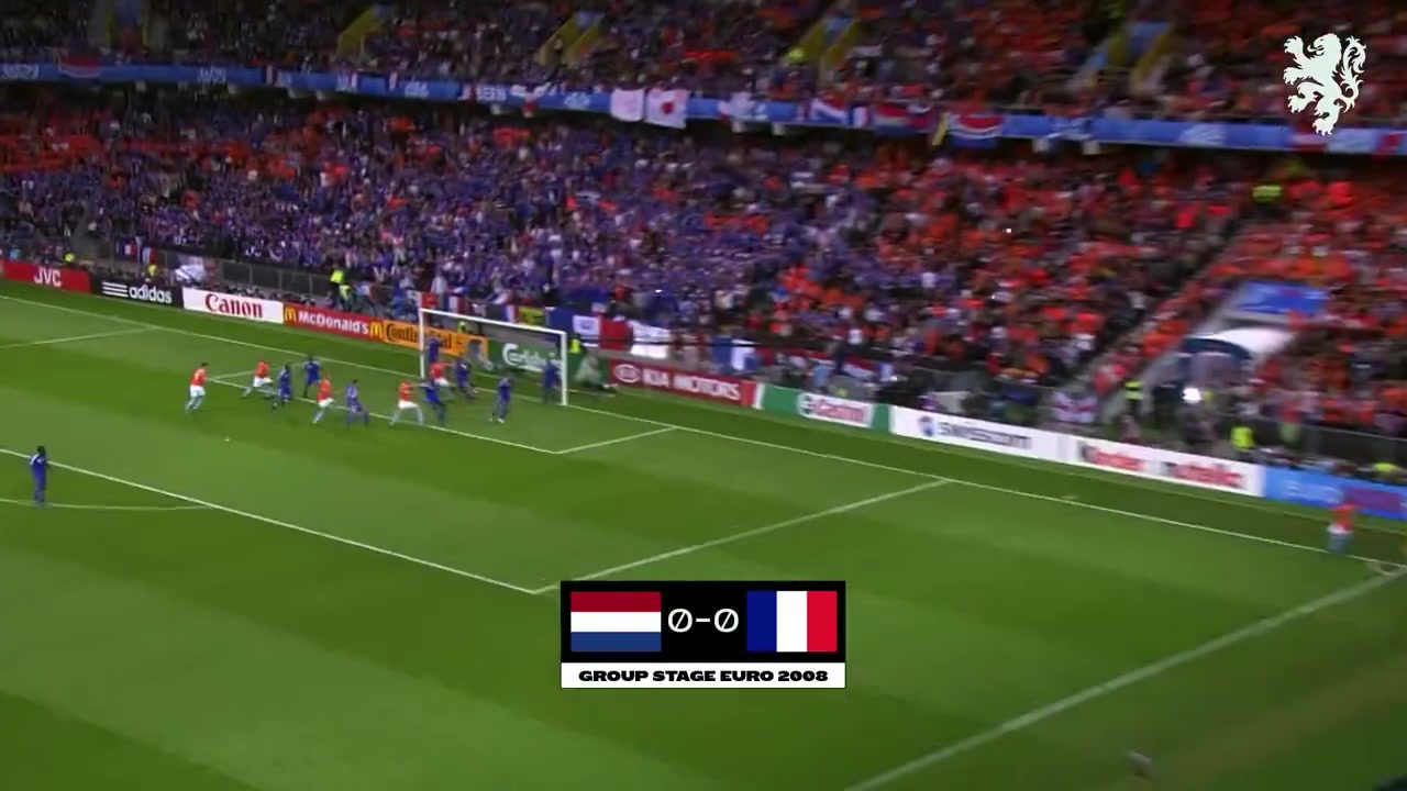 2008年荷兰队与法国队的对决